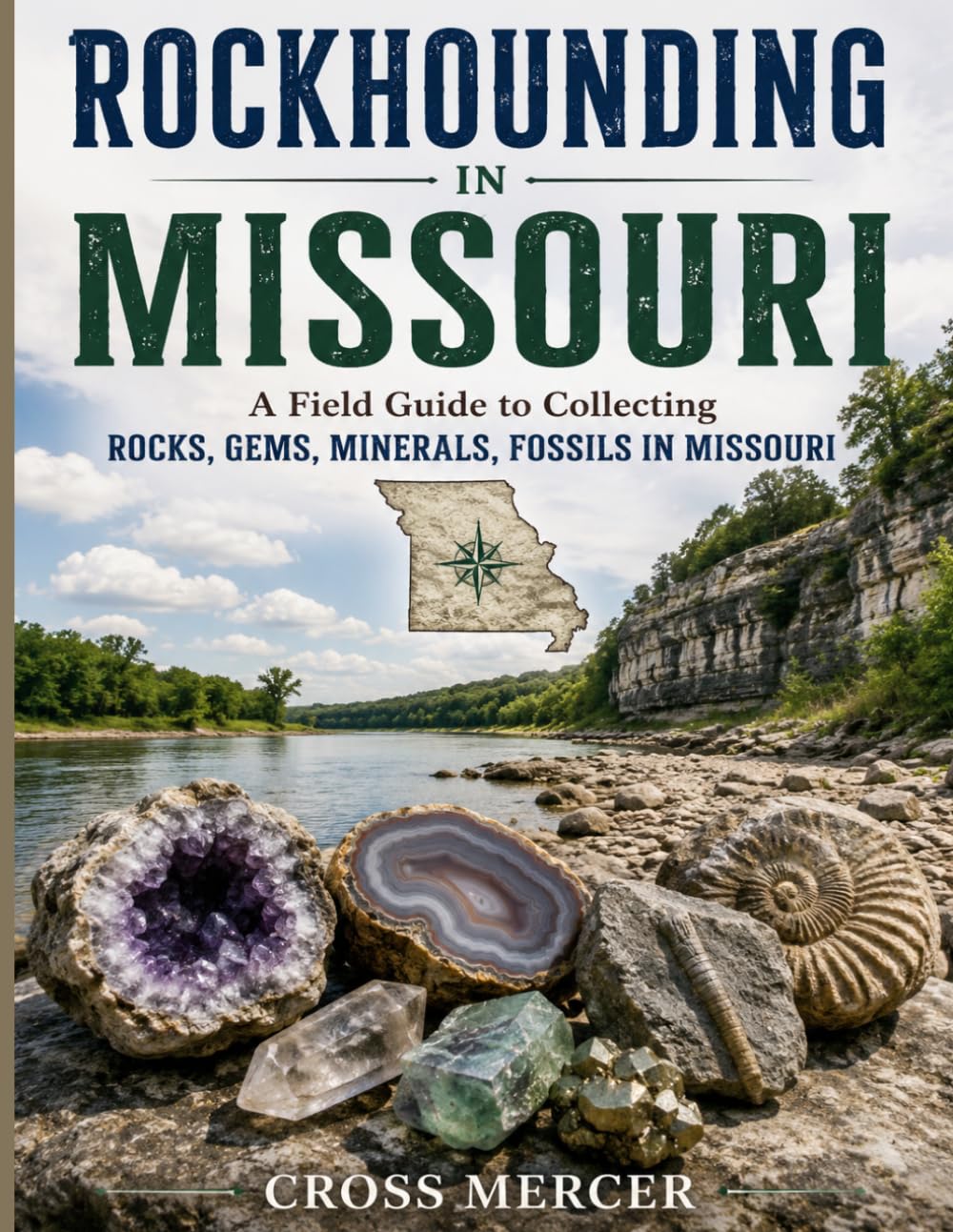 Rockhounding in Missouri: A Field Guide to Collecting Rocks, Gems, Minerals, and Fossils in Missouri