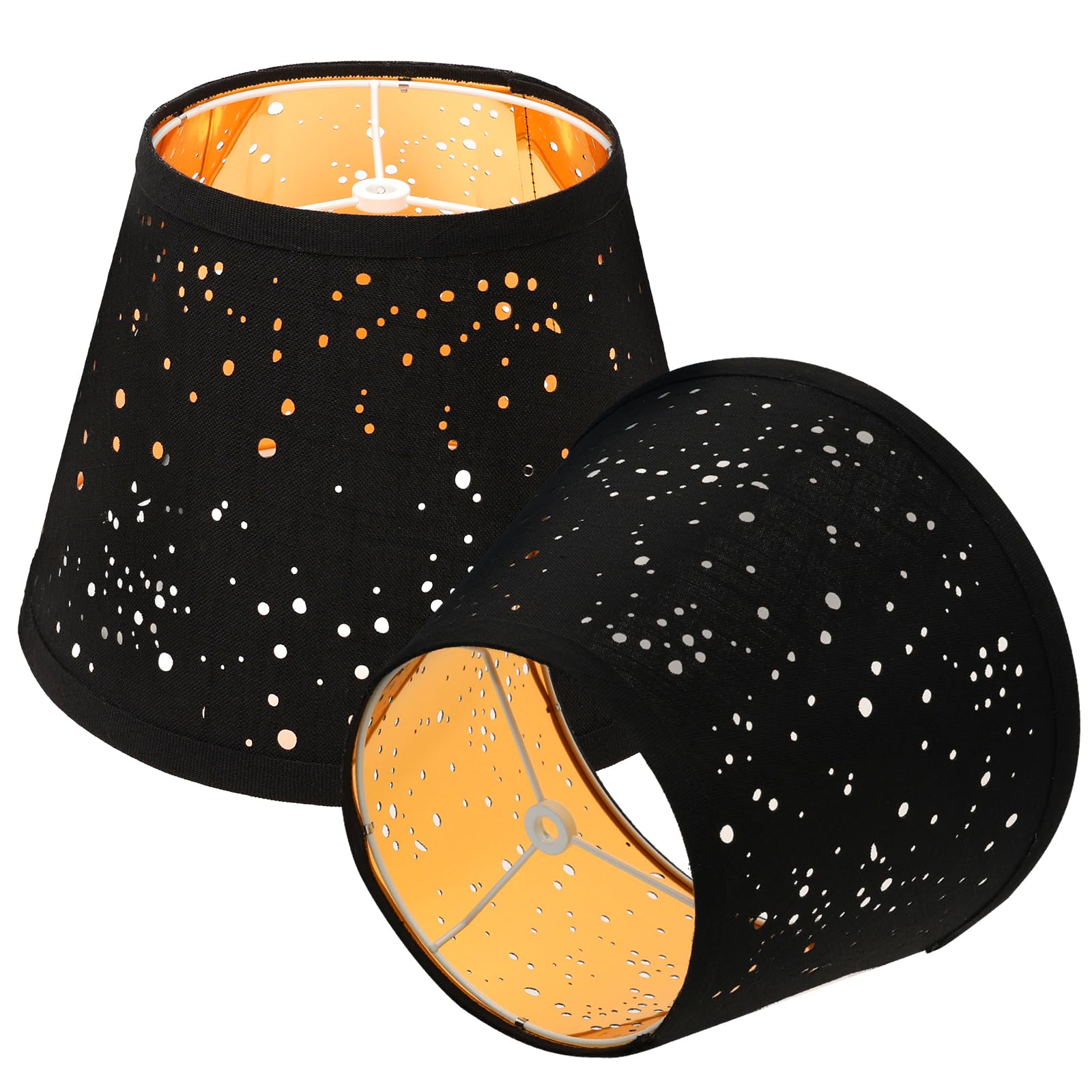 Small Lamp Shades Set of 2 Black Star Lampshade 7