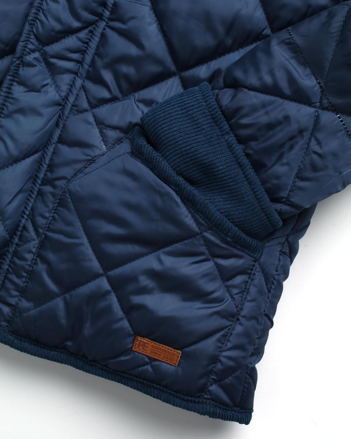Perry Ellis Boys' Jacket - Faux Memory Diamond Quilted Jacket - Winter Coat Puffer Jacket for Boys: Infant/Toddlers (12M-7)