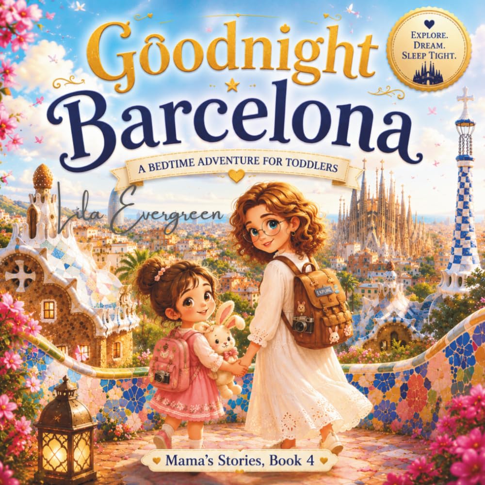 Goodnight Barcelona: A Bedtime Adventure for Toddlers — Mama's Stories (Mama’s Goodnight Stories: Magical Bedtime Adventures Around the World)