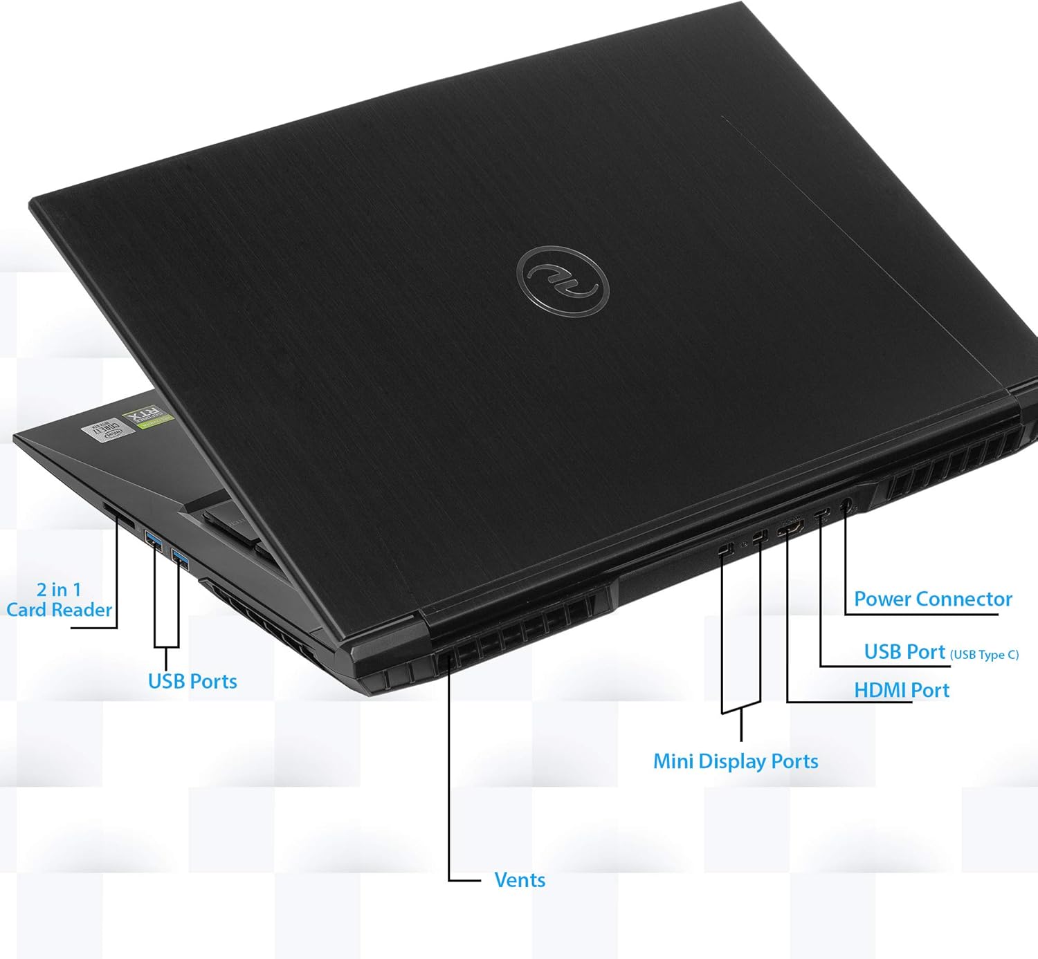 One-Day Sale: Up to 60% Off Evoo Gaming 15.6” Laptop, FHD, 144Hz, Intel Core i7-10750H Processor, NVIDIA GeForce RTX 2060, THX Spatial Audio, 512GB SSD, 16GB RAM, RGB Keyboard, HD Camera, Windows 10 Home, Black