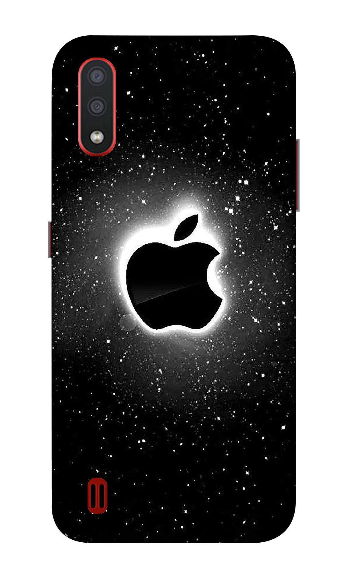 Power Apple Logo Designer Printed Slim Hard Mobile Back Case and Cover for  Samsung Galaxy M01 : Amazon.in: Electronics