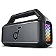 Soundcore Boom 2 By Anker, Outdoor Speaker, 80W, Subwoofer, BassUp 2.0, 24H Playtime, IPX7 Waterproof, Floatable, RGB Lights, USB-C, Custom EQ, Portable for Camping and Beach - Black Product Image 1