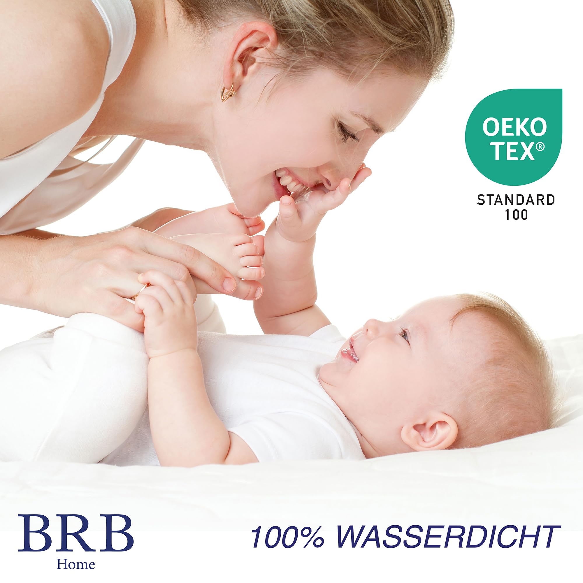 Matratzenschoner 140x200cm - Oeko-TEX Zertifiziert wasserdichte Matratzenauflage Inkontinenzunterlage waschbar Nässeschutz 140x200 Atmungsaktiv(140 x 200 cm)