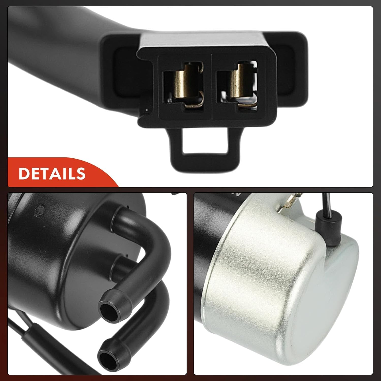 A-Premium Electric Fuel Pump Compatible with Suzuki Boulevard 2005-2008, Intruder 1400 1987-2004, Intruder 700 1986-1987