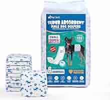 Pannolini Per Cani Maschi - 72 Pezzi Super Assorbenti, Taglia XS, Per Incontinenza - Foto 6