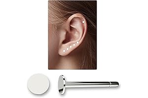 925 Sterling Silver Tiny Round Dot Disc Stud Earrings