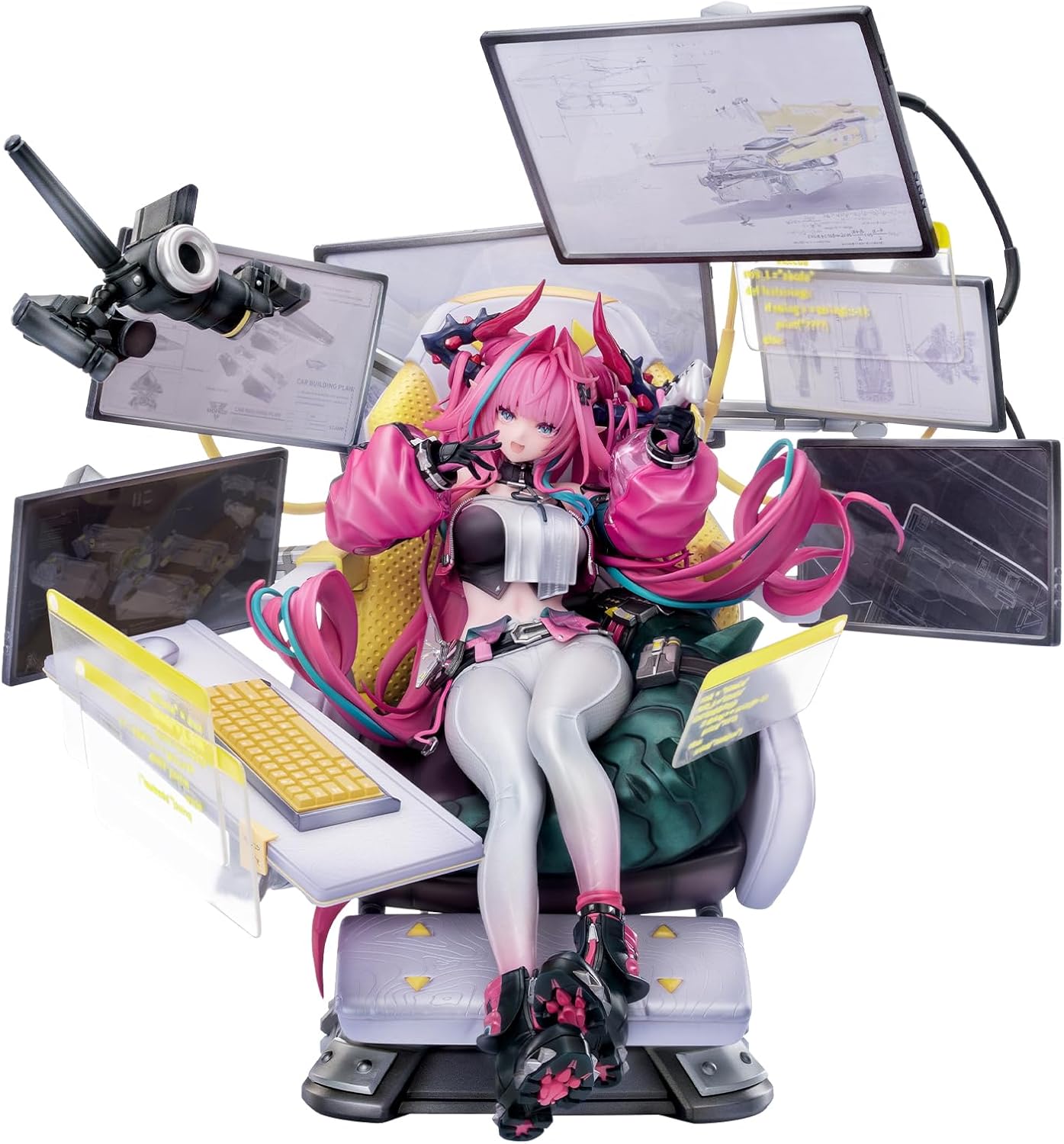 ミートス (Myethos) アークナイツ:エンドフィールド イヴォンヌ 1/7スケール プラスチック製 塗装済み 完成品 フィギュア