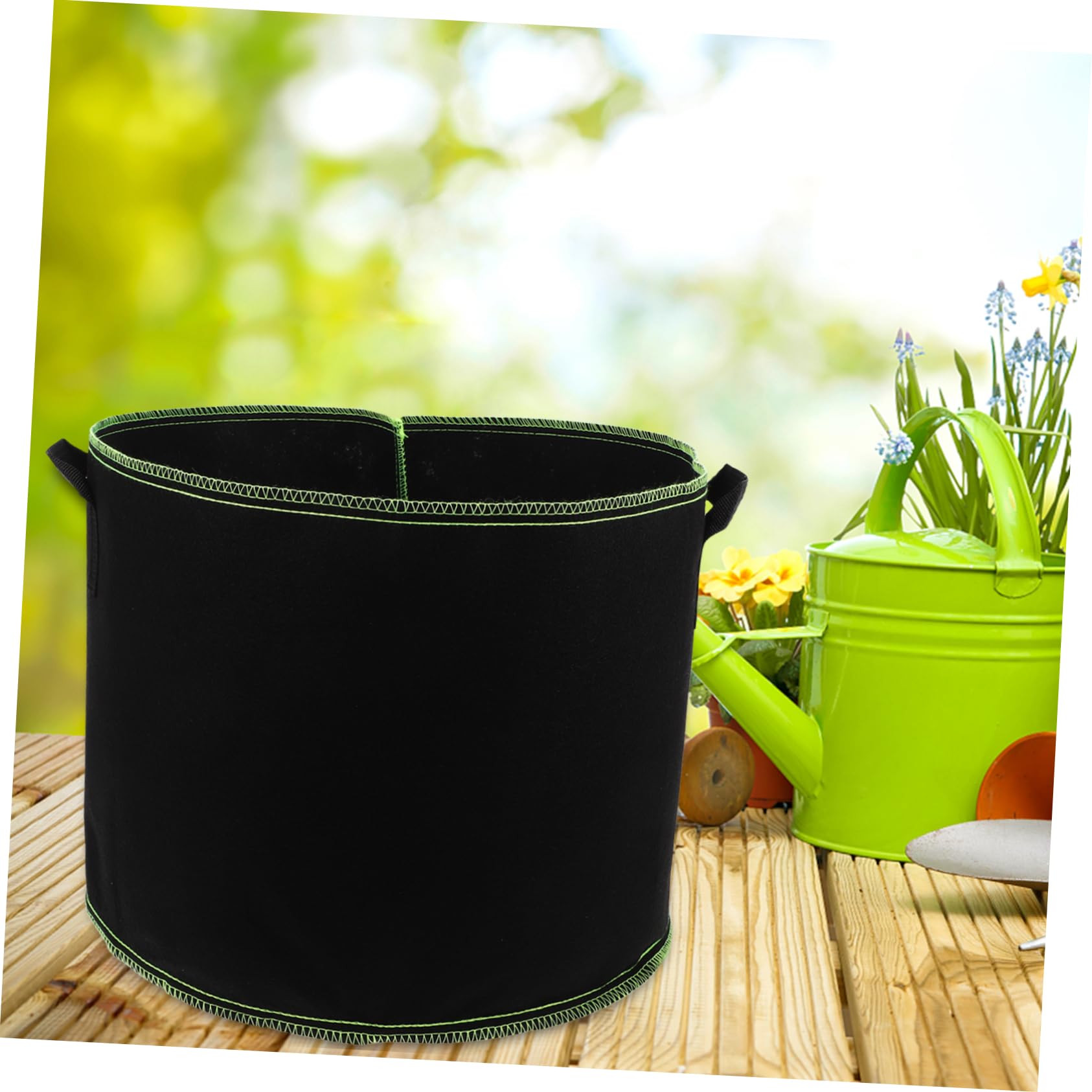 Hemobllo 5pièces Sacs De Culture pour Plantes Sacs De Plantation Tissu Non Tissé Épais pour Pommes De Terre Et Légumes