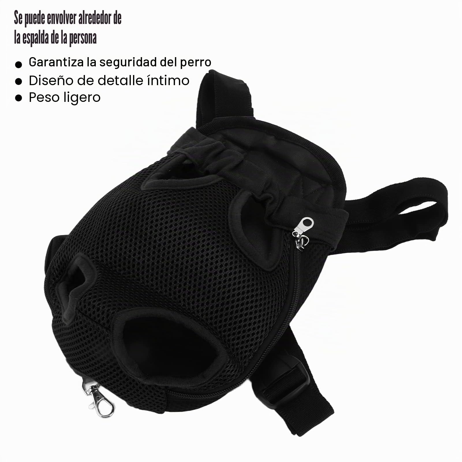 Transportador De Mascotas, Dar A Las Mascotas Un Descanso Mochila De Pecho para Llevar Perros Pequeños O Gatos para Ciclismo, Senderismo, Camping, Caminar O Reunirse con Amigos