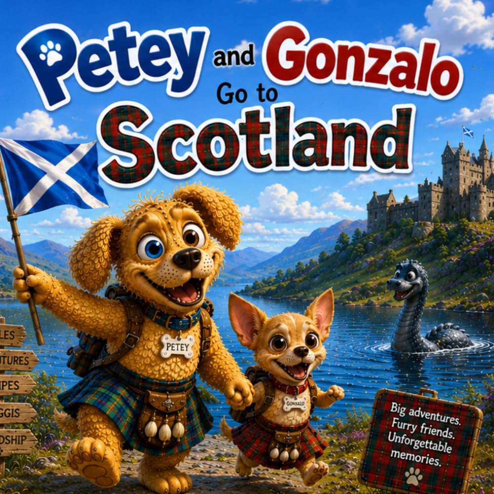 Petey and Gonzalo Go to Scotland! (Petey and Gonzalo Adventures)