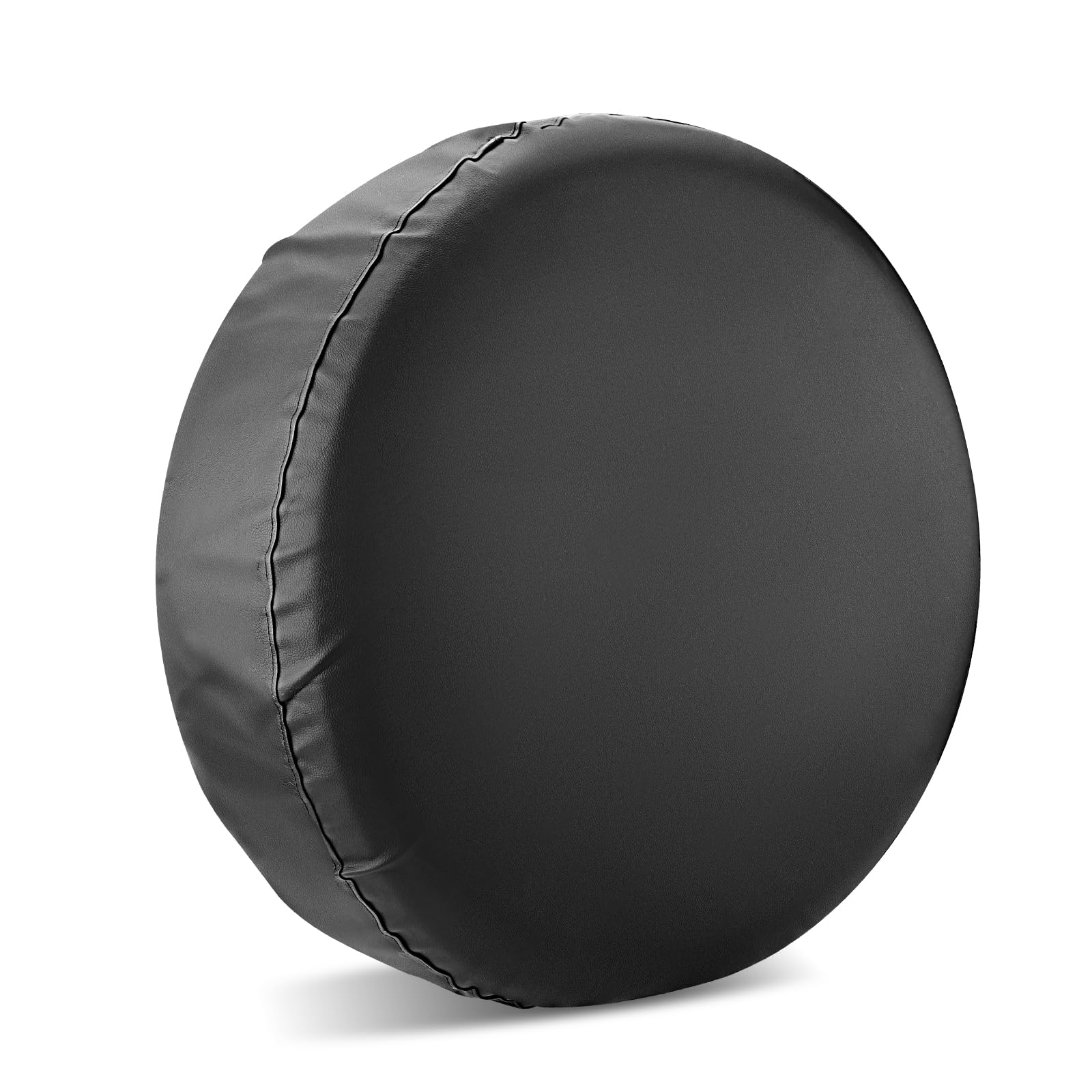 13"-16" Housse de Roue de Secours, Ajustement Universel, en Cuir Souple PVC, imperméable et résistant à la poussière, Sacs de Rangement pour pneus de Jeep, SUV