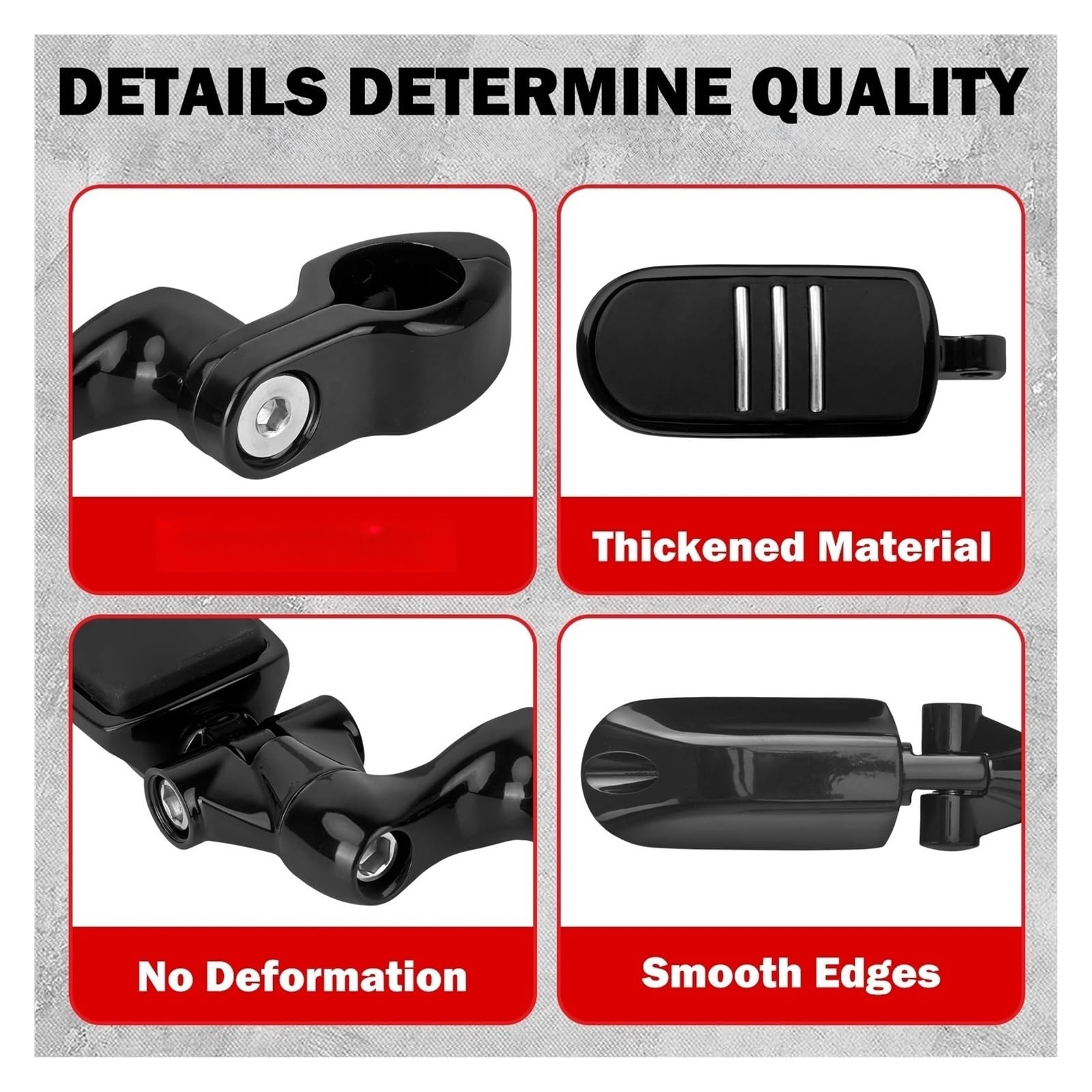 Pasuje do Harley Touring Dyna 25-32mm Podnóżki motocyklowe
