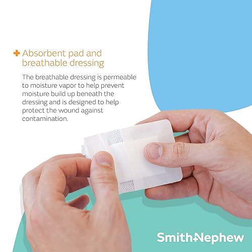 Miniatura 3 de Smith & Nephew Primapore Blanco Poliéster No Tejido Isla Apósito Estéril 2 x 3" 100 por Caja