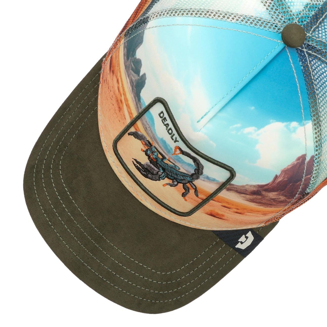 Goorin Scorpion in The lement Trucker Palm