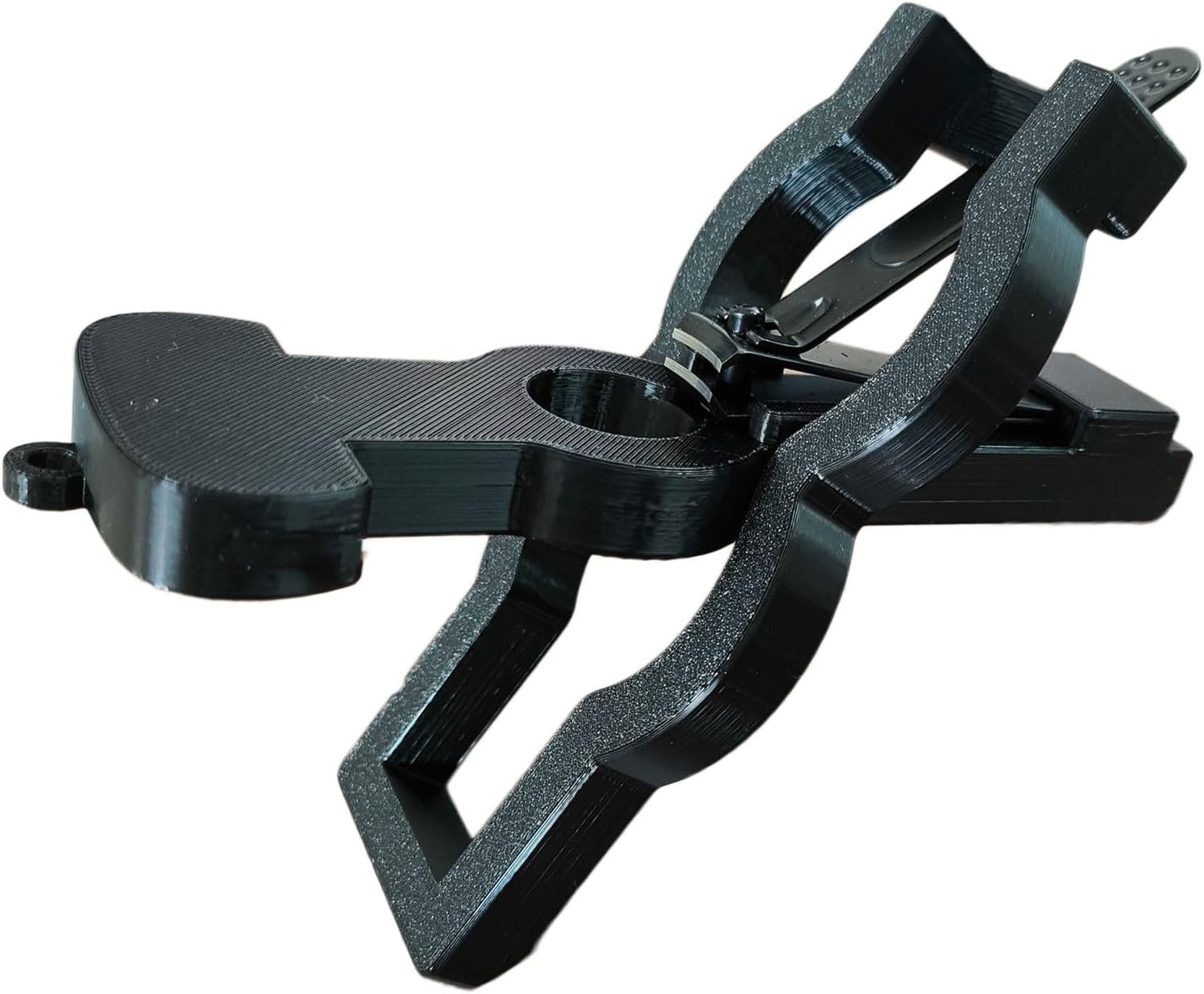 One-Handed Nail Clippers for Elderly or People with a Limb Difference or One-Sided Weakness, Such as Stroke Survivors to Cut Nails Independently (White)