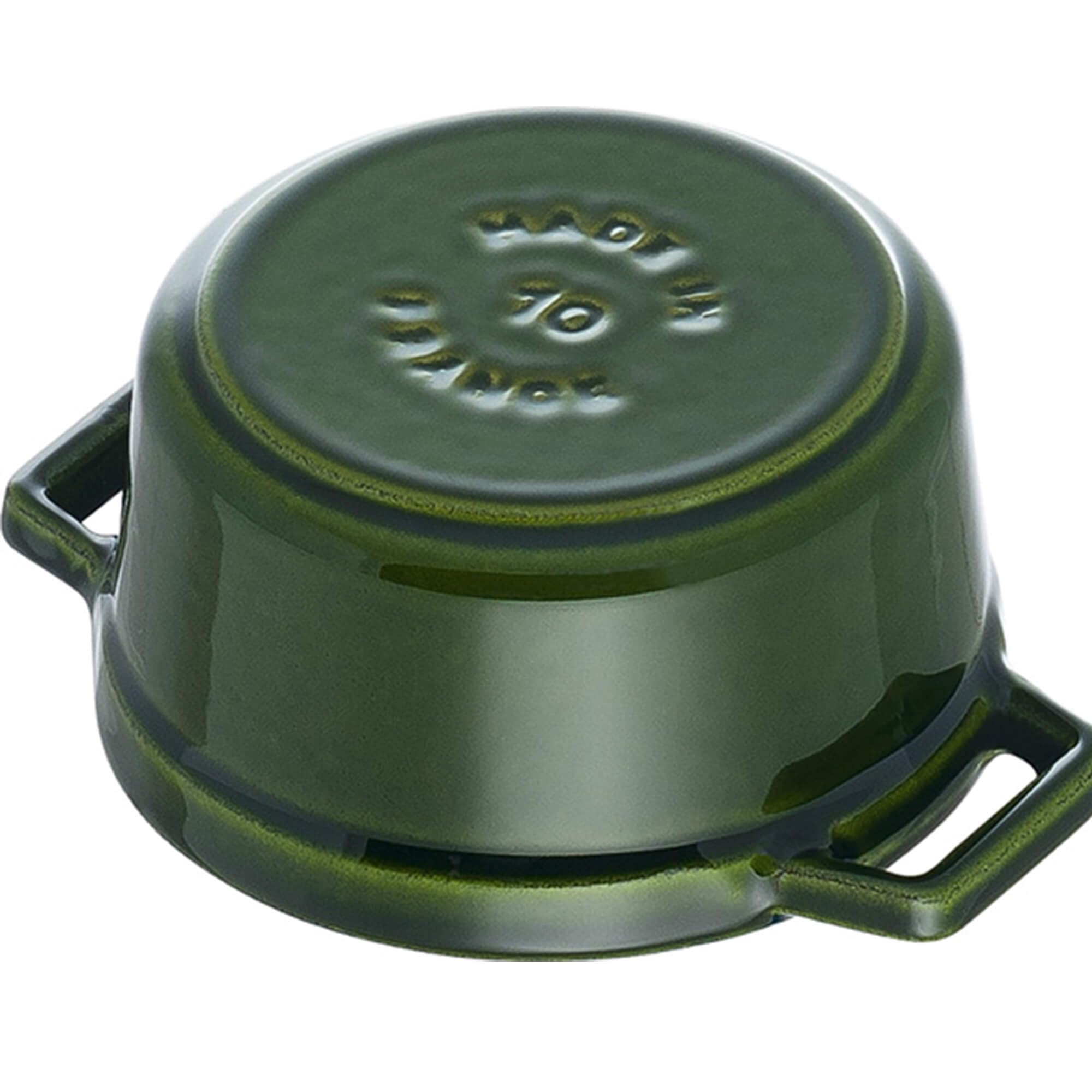 Amazon｜staub ストウブ 「 ミニ ココット ラウンド バジルグリーン