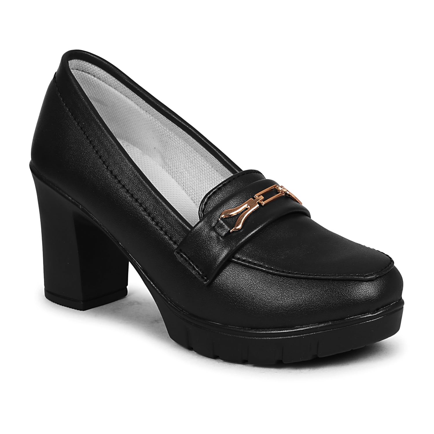 Ishransh Trendy Pull On Belly Shoe for Women and Girl (854 Black 4UK)-picture-28
