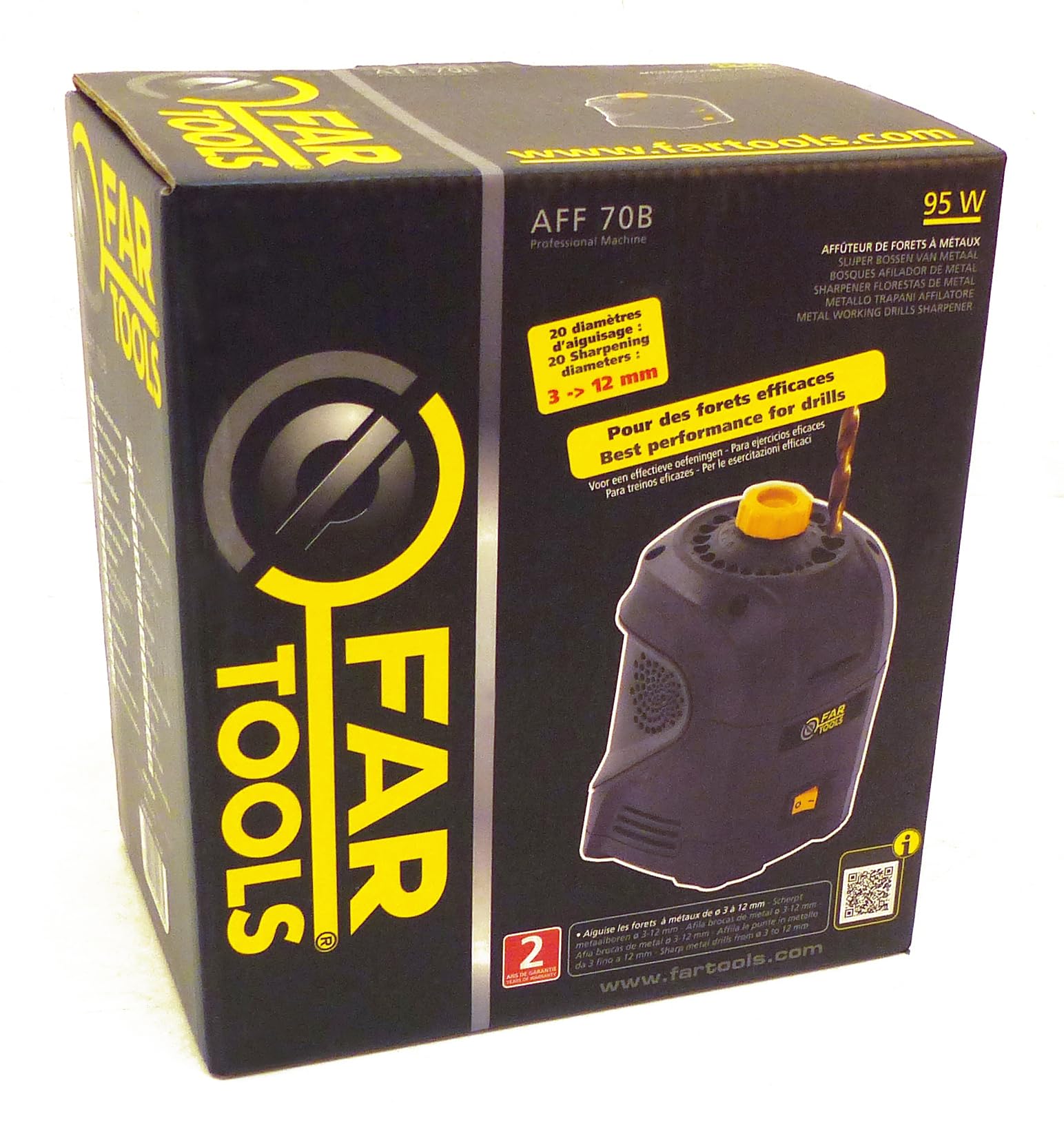 Fartools 110168 Schleifmaschine, Metall, 70 W, Durchmesser 3–10 mm
