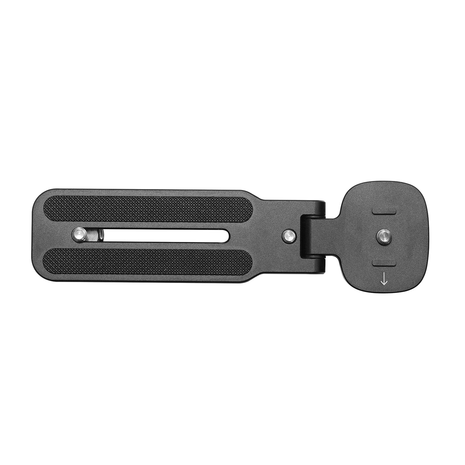 Godox FB01 Kamera-Blitzhalterung, Blitzhalter aus Aluminiumlegierung mit Gummipads, Zwei 1/4-Zoll-Schrauben kompatibel mit Godox Lux Master Retro-Kamerablitz