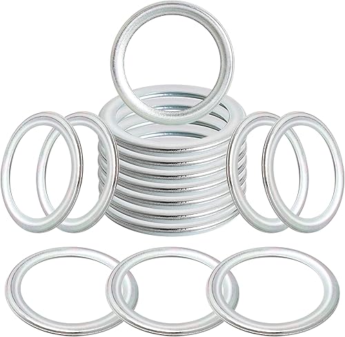 Miniatura 8 de 20 piezas M16 junta de tapón de drenaje de aceite arandela de aplastamiento compatible con Subaru Outback Legacy Impreza Forester BRZ XV Crosstrek