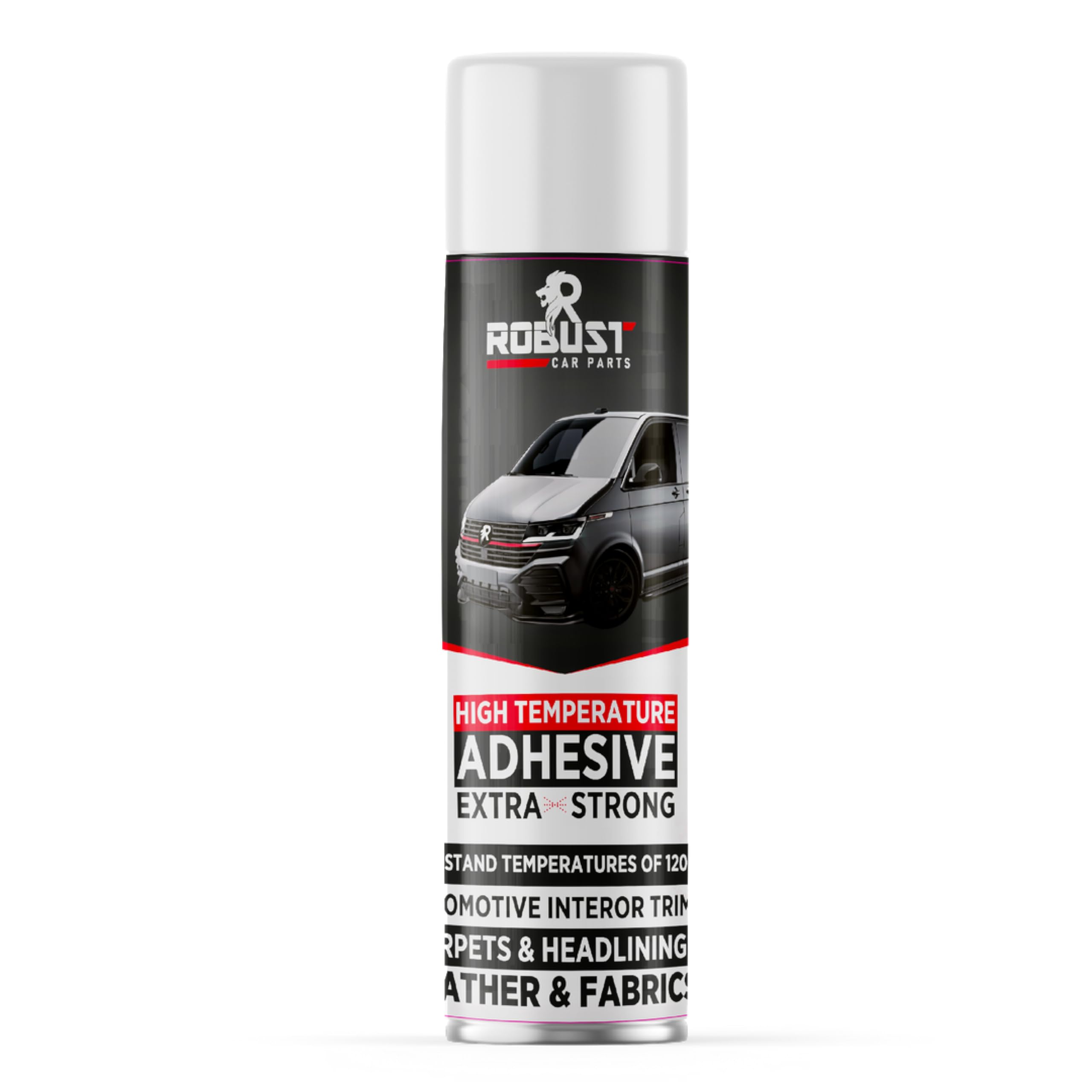 Robust 500ml Extra Strong Spray Adhesive, Multipurpose Contact Glue for Carpet, Paper & Fabric (1)