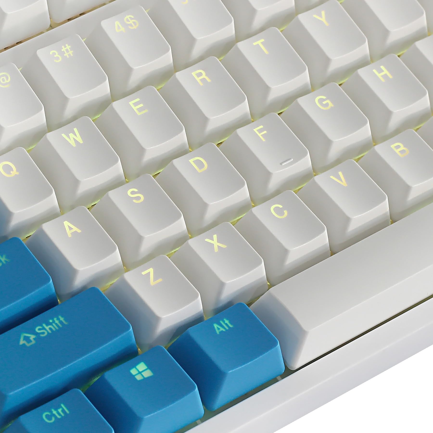 Amazon.com: HZYZ PBT Keycaps Backlit Doubleshot Cherry MX Keycap