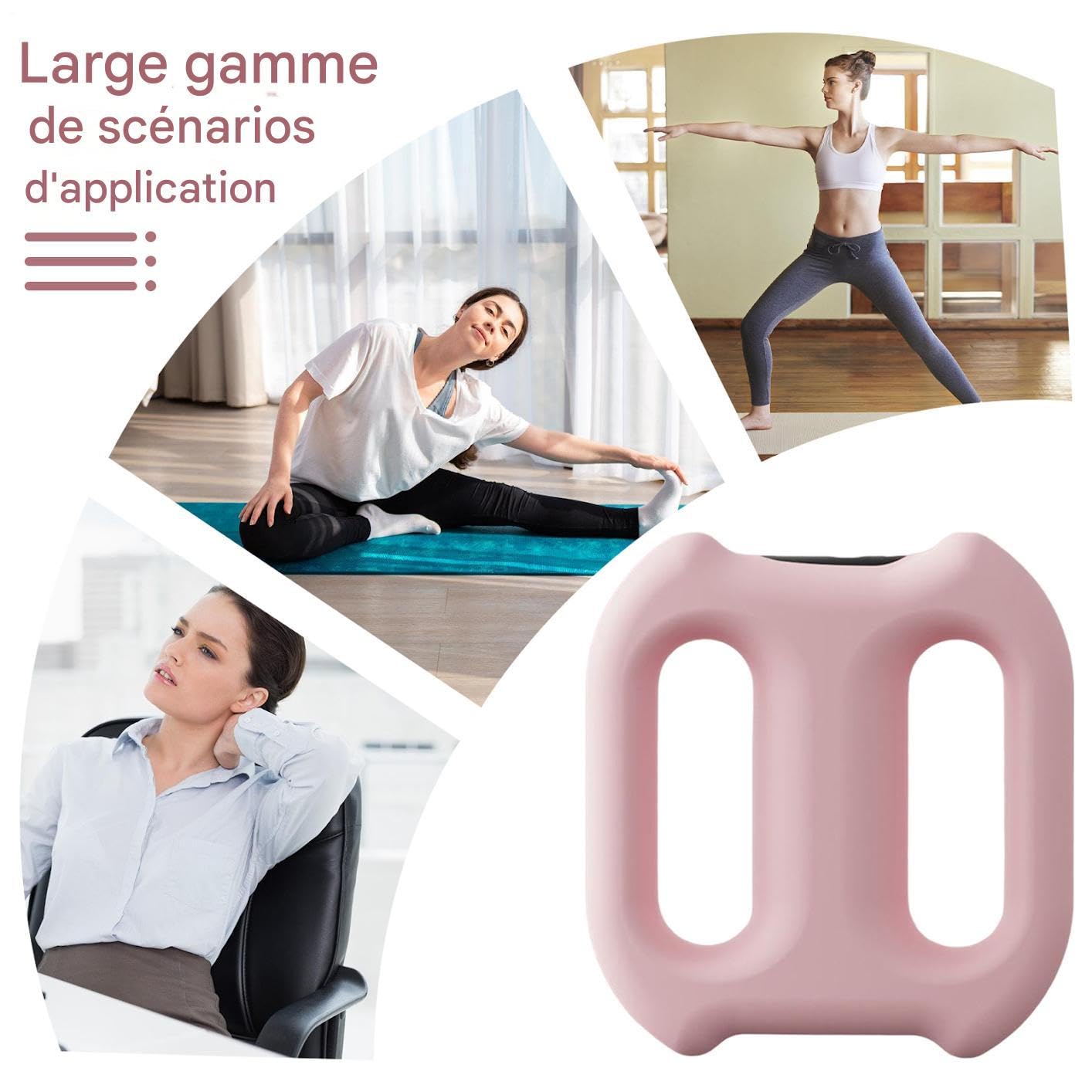 Fascia Massageur,Massageur Adjustable Multi-niveaux | Anneau Anti-Cellulite Integral,pour Tissus Profonds Ceinture Cuisses Jambes Salle Sport Maison Bureau