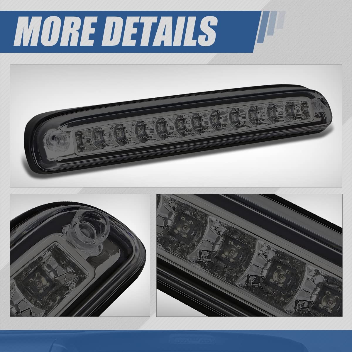 Third Brake Light 3rd Brake Light Gasket/Seal For Ford F250 F350 F450 Ranger (1999-2016) - Stops Water Leaks! Brake Hoses For Ford Ranger - Foto 6