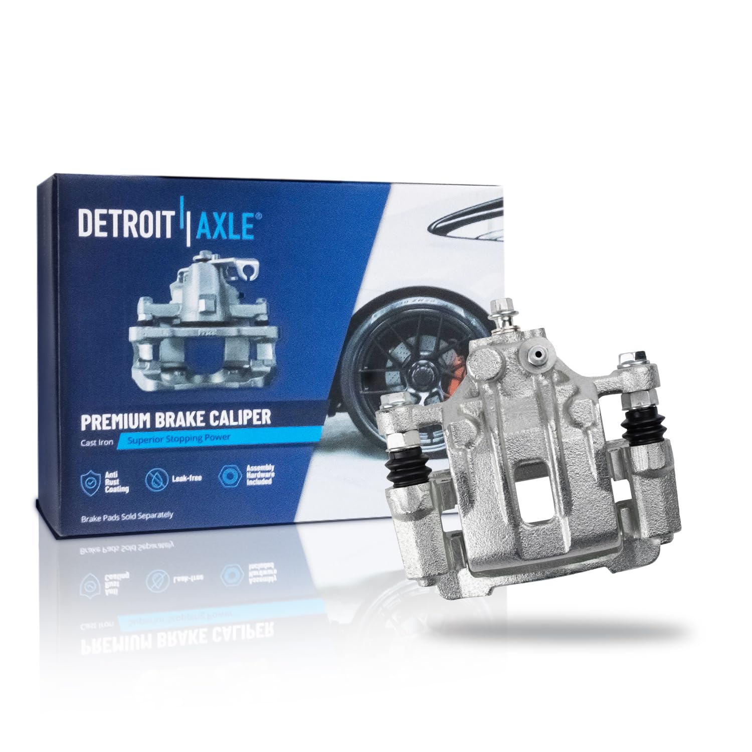 Detroit Axle - Rear Right Caliper for 2011-2015 Hyundai Tucson Kia Sportage