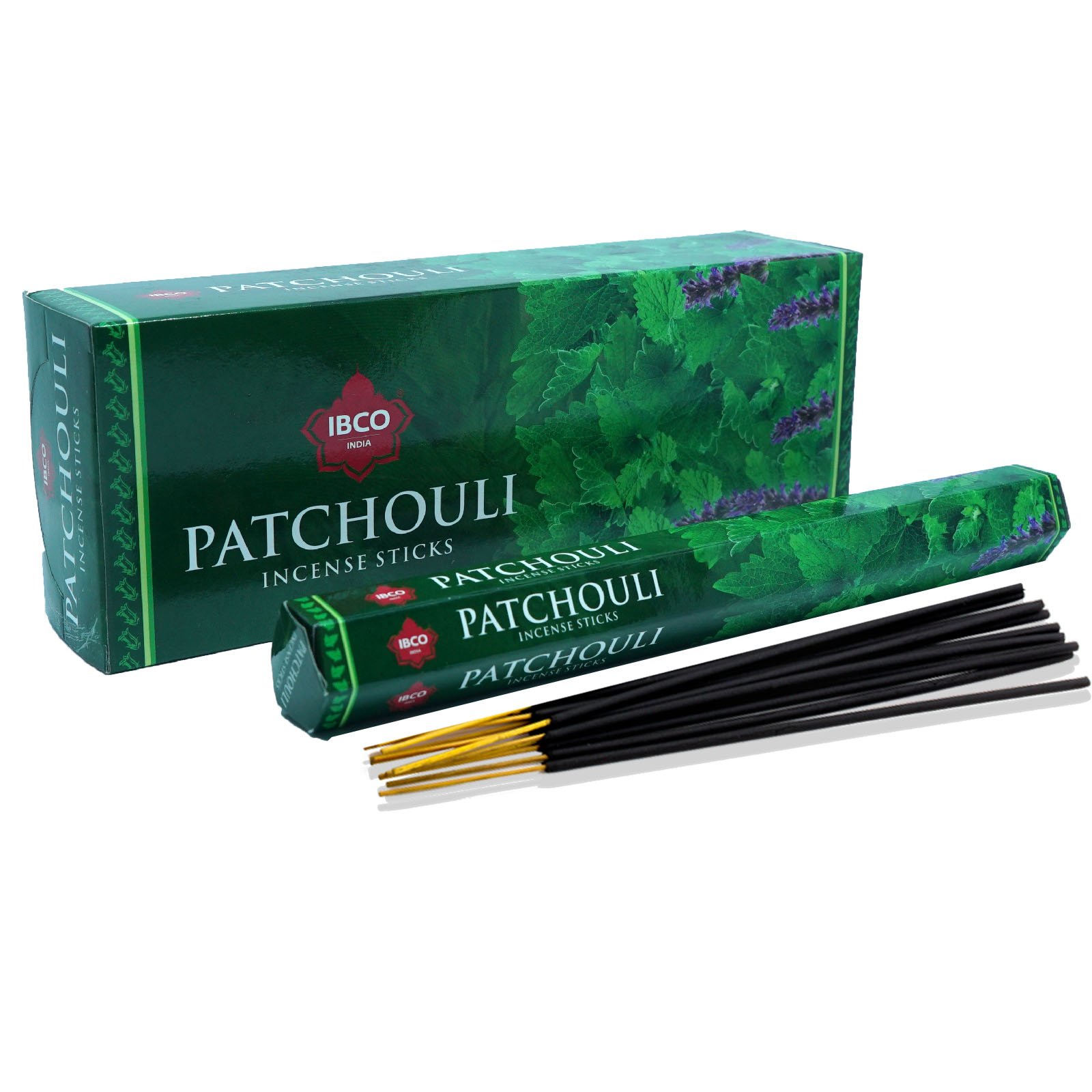 PATCHOULI INCENSE STICKS - Box of 6 Packets