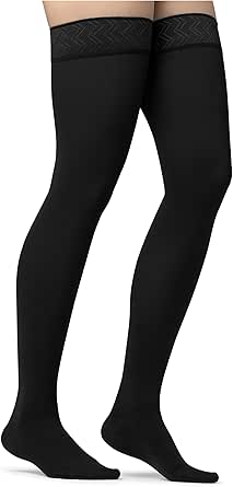 JOBST Womens Modern Medicalsupporthose, Black, Small US