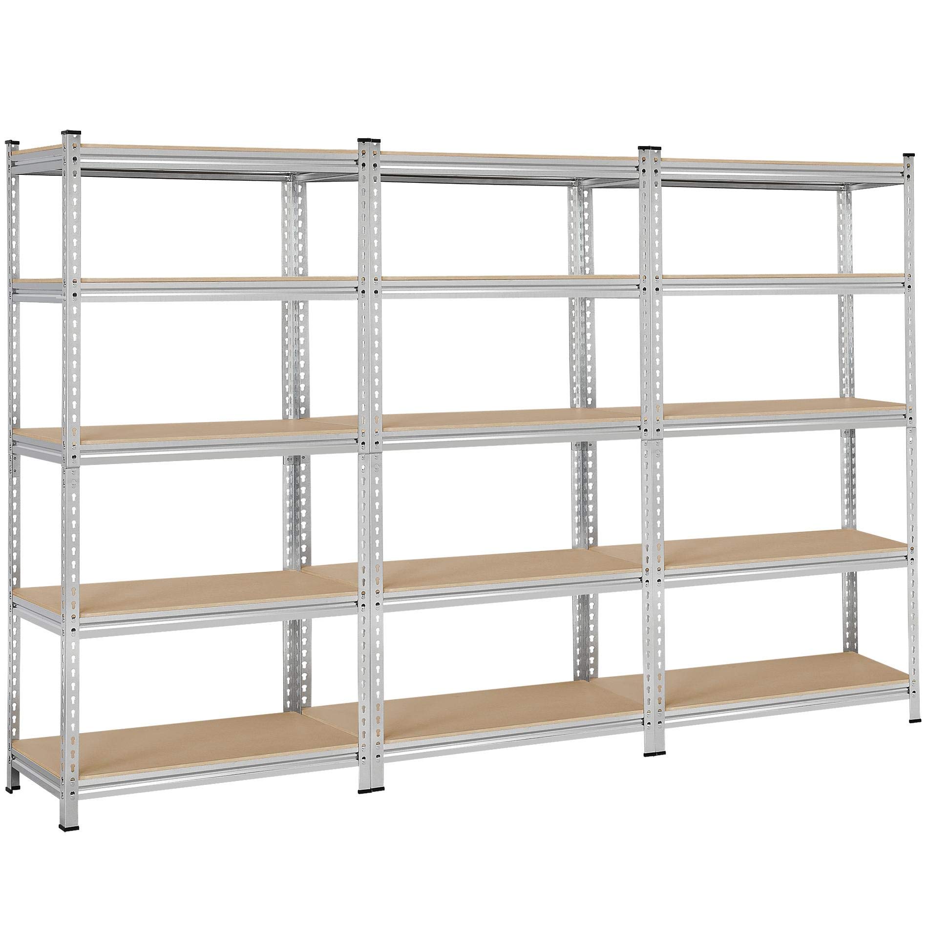 Yaheetech 5Shelf Heavy Duty Storage Shelving Unit, Large Adjustable