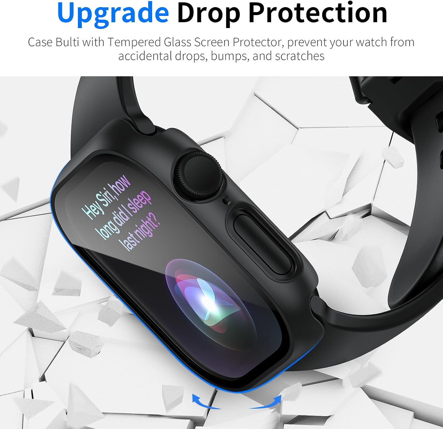 6 Pack for Apple Watch 38mm Series 3 2 Case with Screen Protector thumbnail