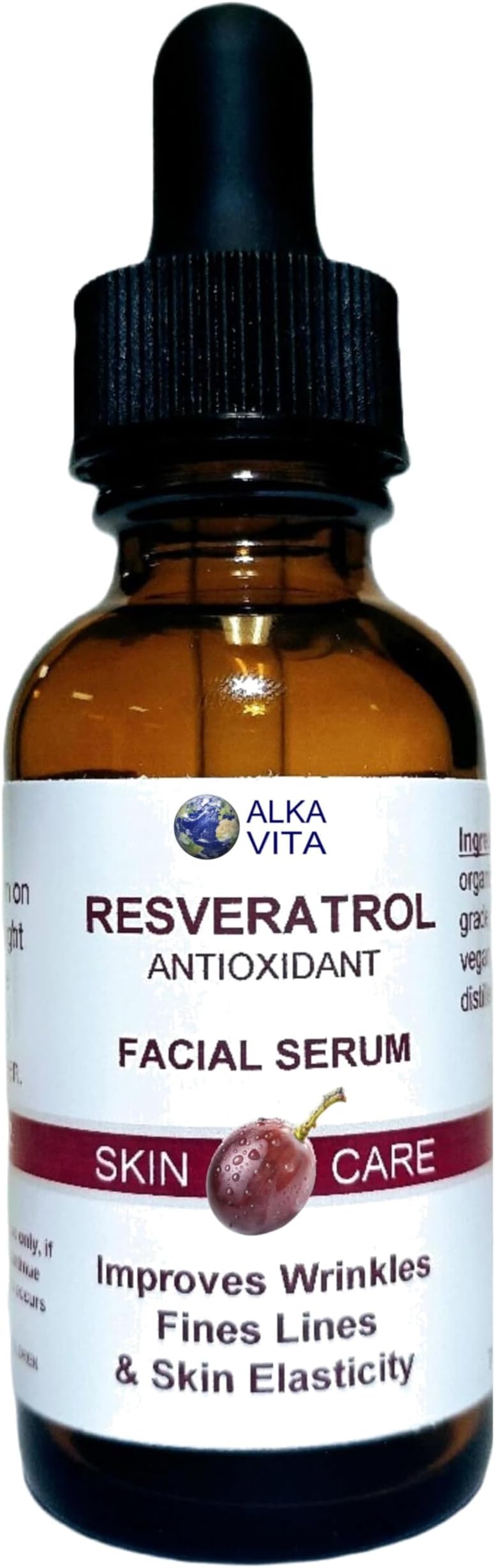 Resveratrol Skin Serum Antioxidant Anti-Aging Factor Improves Fine Lines Wrinkles & Skin Elasticity Cosmetic Grade