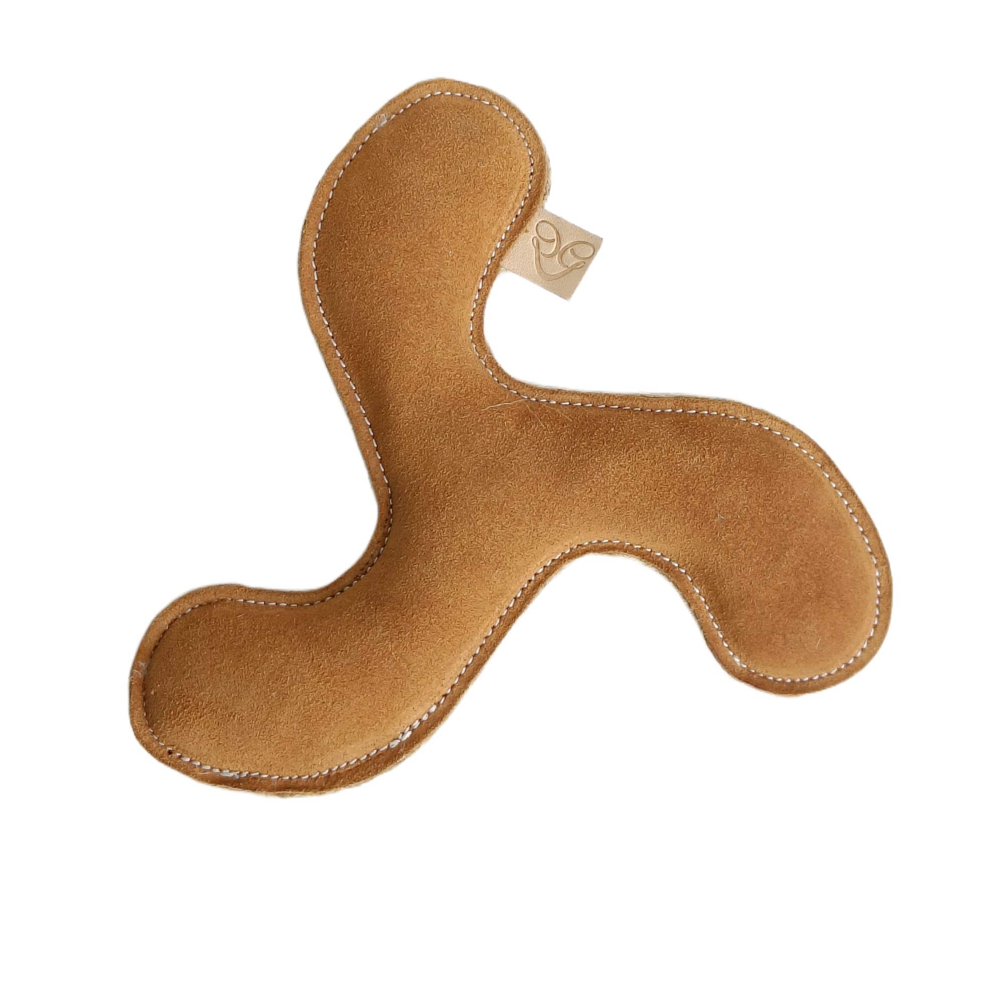 GUTS AND GLORY Chew Toys | Non-Toxic Teething Toy for Dogs (Suede Leather and Jute, Brown) (B0BRZWLW6N) Amazon Price History, Amazon Price Tracker