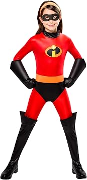 Party City Violet Costume for Girls - Disney The Incredibles Costume Includes Jumpsuit Gloves & Mask - Costumes for Halloween, Birthday Parties & Themed Event