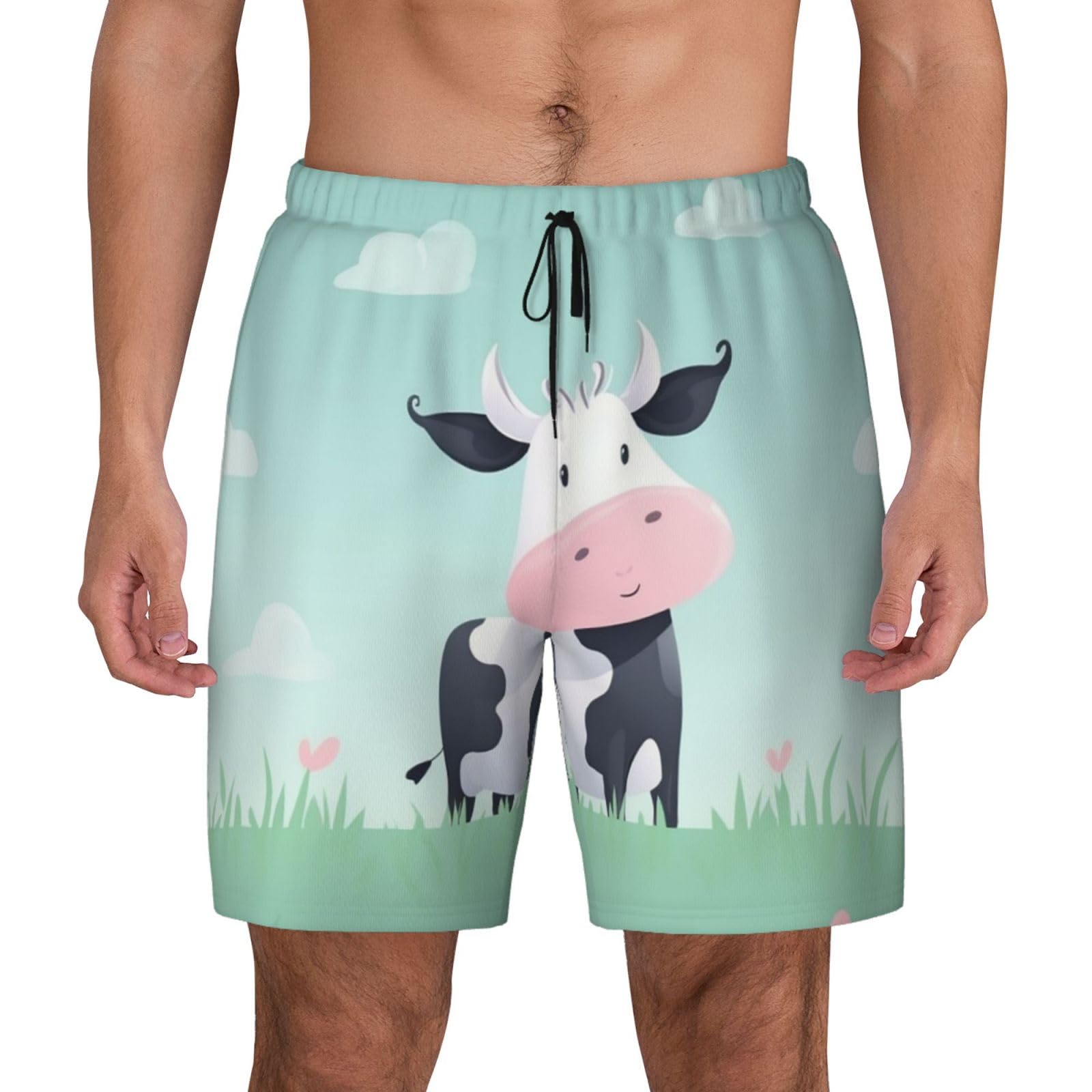 Short de bain homme séchage rapide anti-irritation avec cordon ajustable - 8