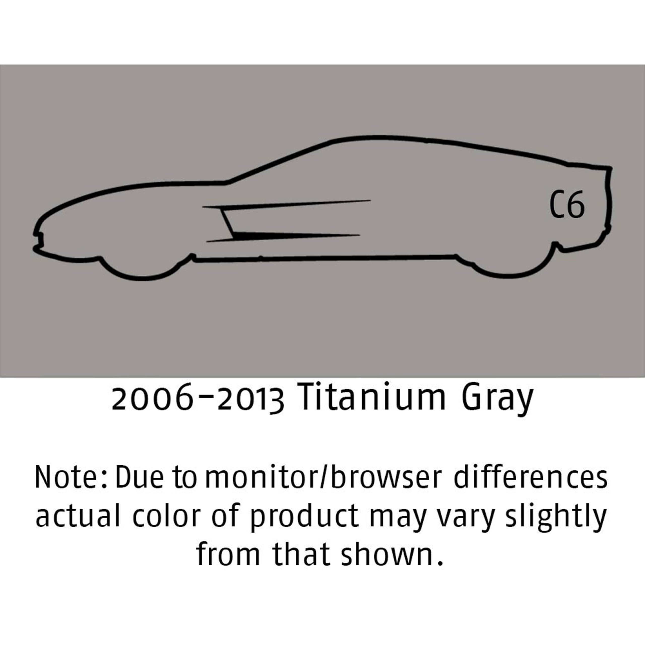 Mid America Motorworks 2006-2013 Corvette C6 Titanium Gray Interior Color Coat Refinish