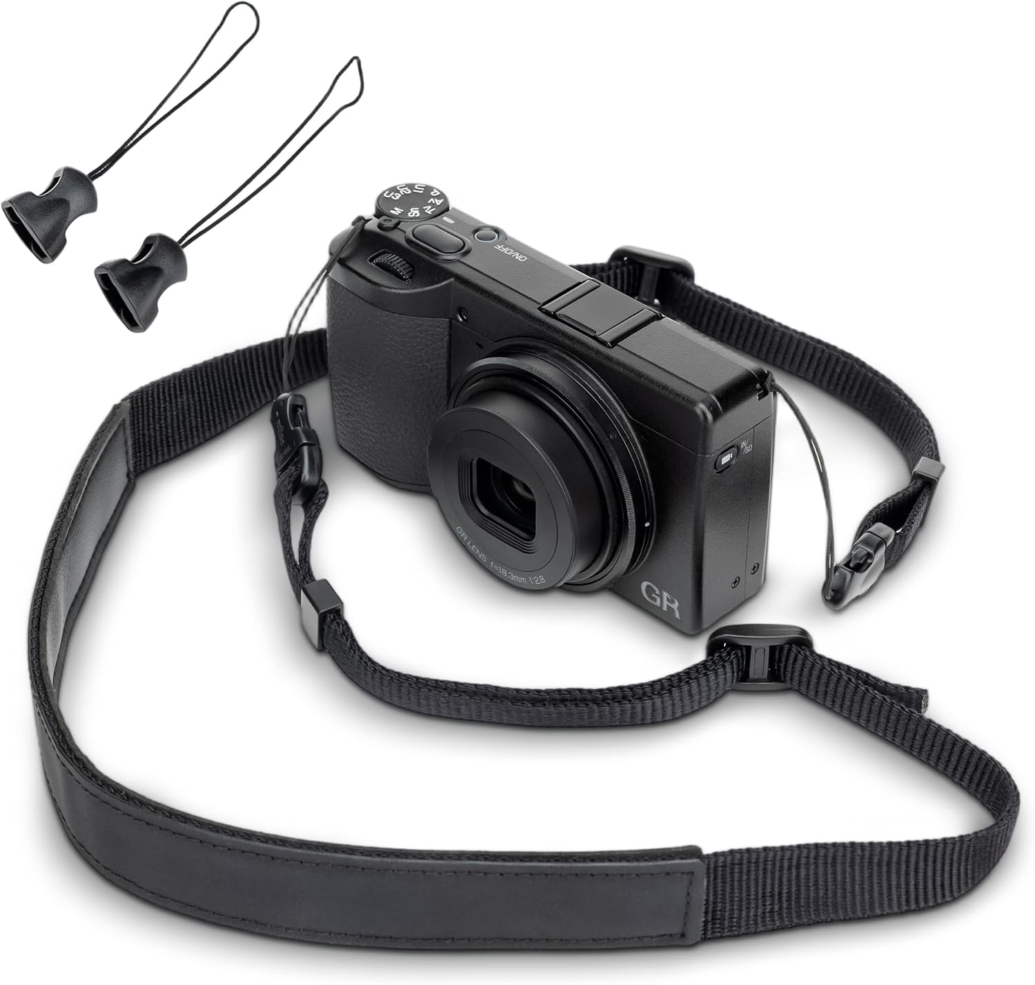 JJC Camera Shoulder Neck Strap Lanyard for Ricoh GR IV III IIIx HDF GRIV GRIII GRIIIx GR 4 3 GRII for Sony RX100 VII VI V VA IV III RX100VII Lumix L10 for Polaroid Now Gen 3rd I-Type D-LUX 8 7 DLUX8