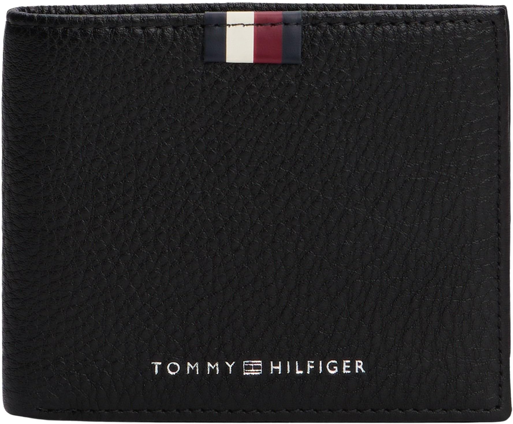 Portefeuille Tommy Hilfiger Th Prem Lea Mini CC - Élégance et Praticité en Noir