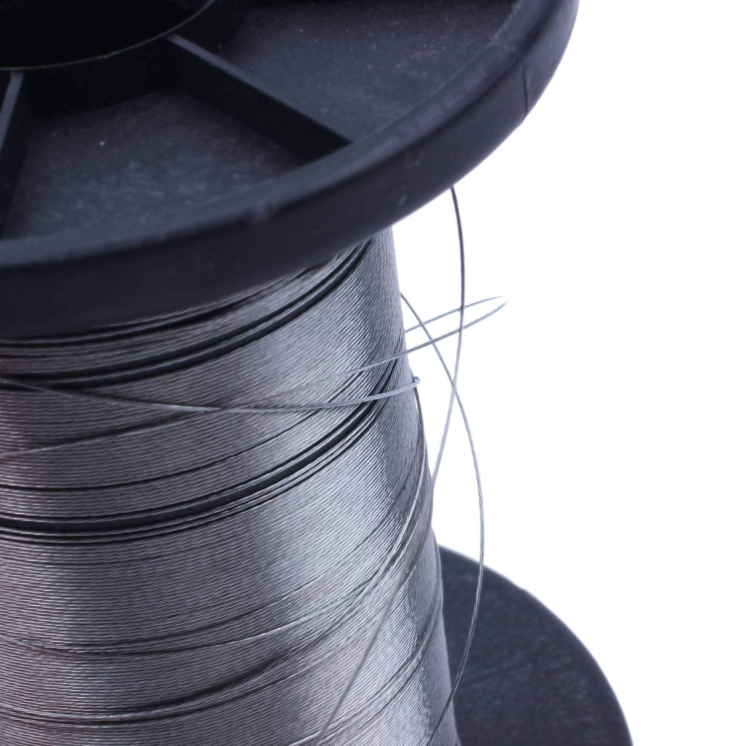 Ferri Da Stiro JINFEUGE Filo In Acciaio Inox Lunghezza 20M Filo Luminoso Singolo 304 Filo Duro Diametro 0.8-3.0Mm Per L'Industria E Il Laboratorio/Diameter 0.8Mm Ferro Da Stiro Verticale Ariete - Foto 5