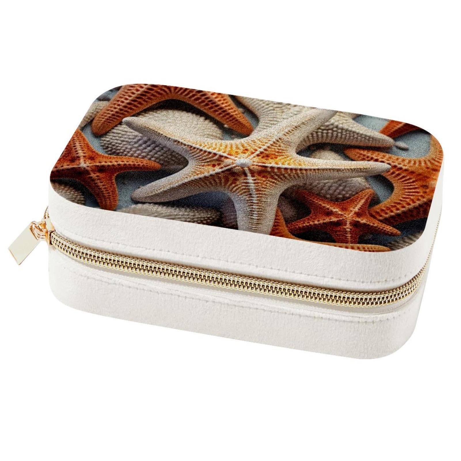 Boîte à bijoux étoile de mer sur la coiffeuse pour ranger ses accessoires avant de dormir