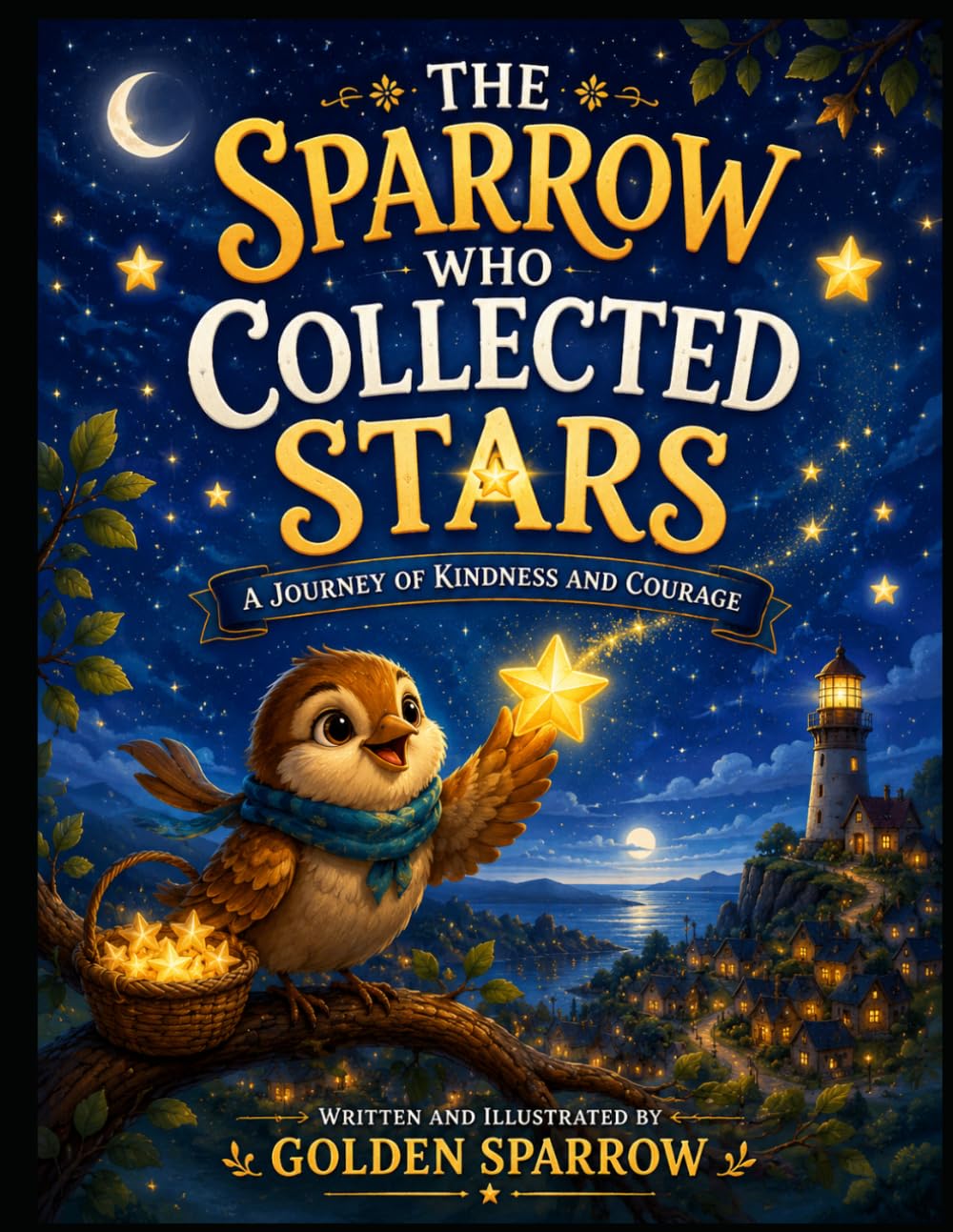 The Sparrow Who Collected Stars: A Heartwarming Story of Kindness, Hope, and Friendship