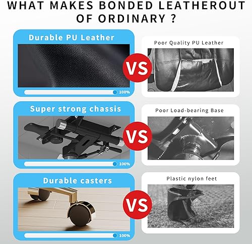 Miniatura 80 de Silla de oficina giratoria con reposabrazos y ruedas, cómodo asiento ajustable para juegos para adultos, silla de trabajo resistente para oficina en