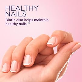 Nature\'s Bounty Optimal Solutions Hair, Skin and Nails Gummies with Biotin, 2500 mcg, Strawberry Flavored, 200 Count, 100 Total Servings