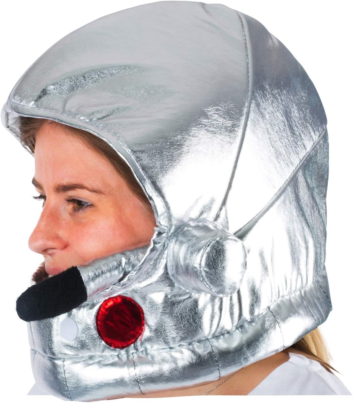 Tigerdoe Astronaut Helmet - Soft Metallic Astronaut Helmet - NASA Astronaut Costumes - Space Party