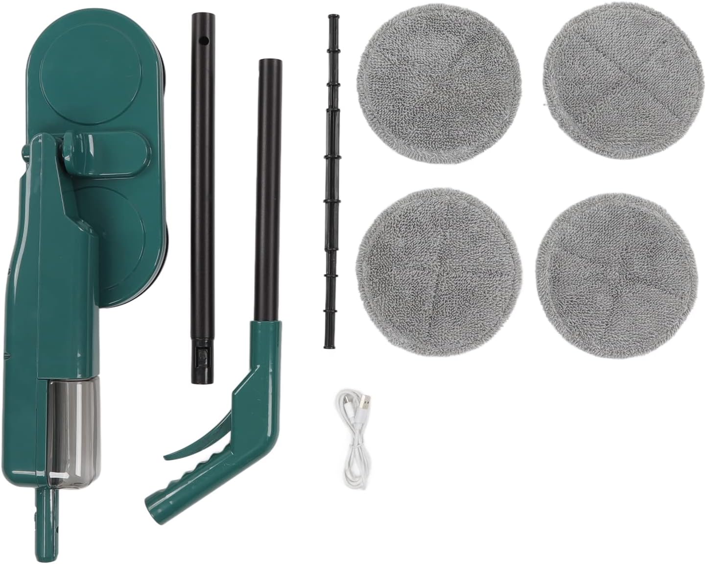 Components of the ZJchao Cordless Electric Mop