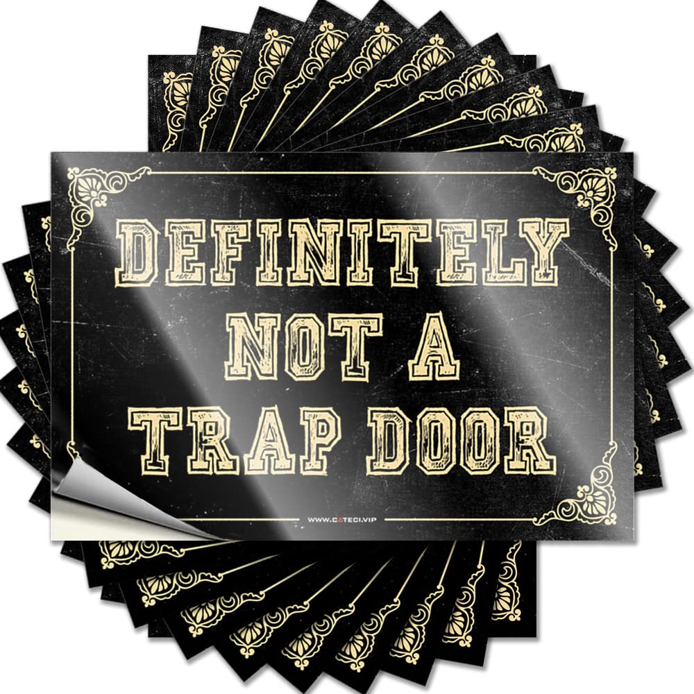 Definitely Not A Trap Tattoo Lake | Good Water Removable Decal Pack(12X18CM)