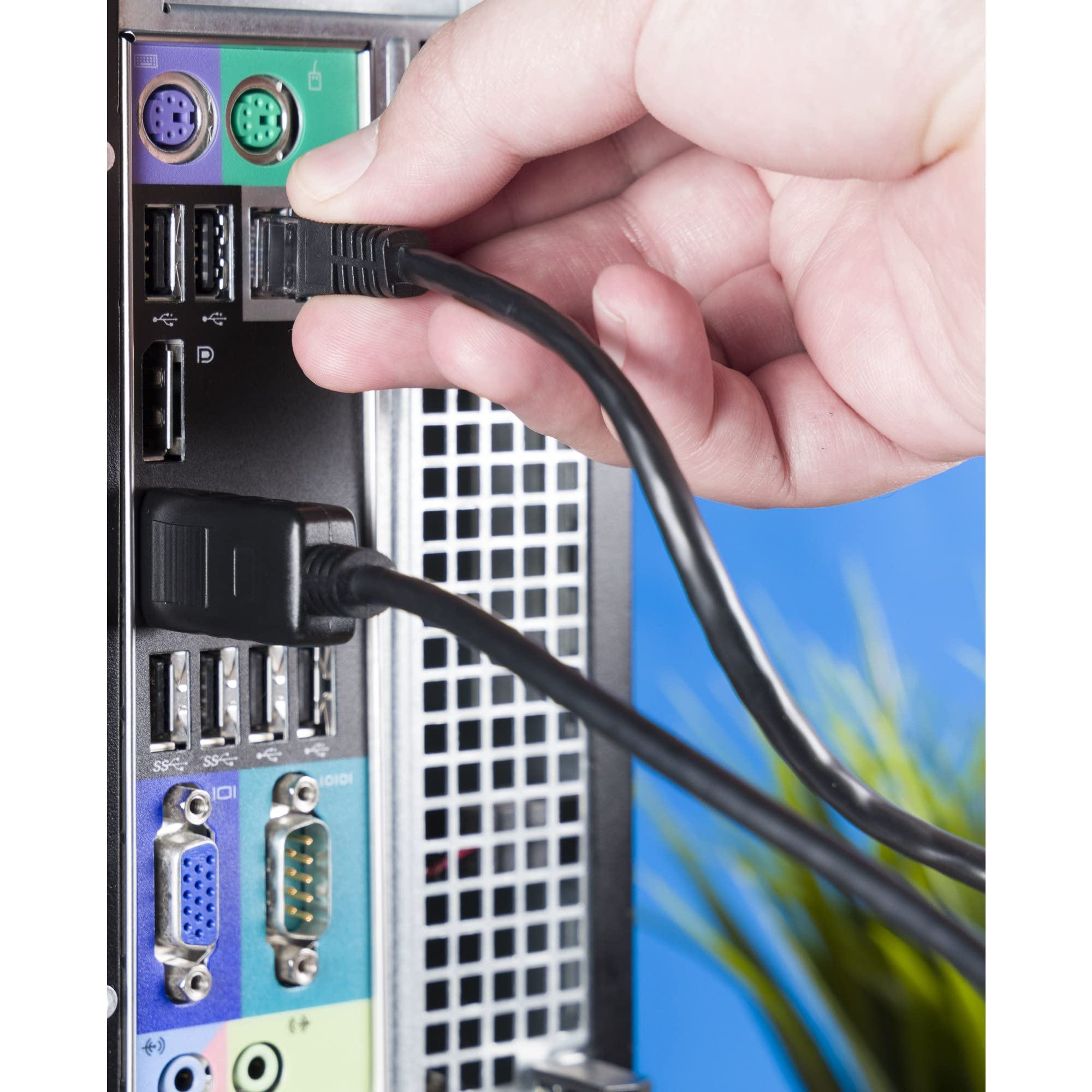 Ativa® Cat 5e Network Cable, 25', Black